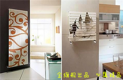 暖气片装修效果图，金旗舰暖气片装修效果，金旗舰被奥运工程选用