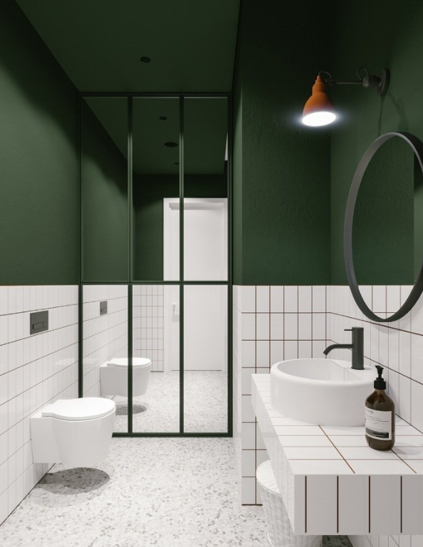 家庭盥洗室怎么装修？看看这些高颜值的盥洗室案例